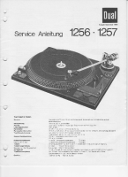 Dual 1256-Service-Manual 